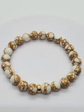 Spun Gold Howlite Bracelet