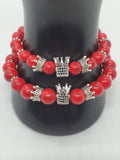 Red Turqoise King & Queen Set