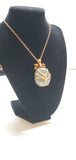 Custom Wrapped Crystal Pendant