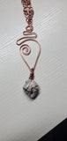 Custom Wrapped Crystal Pendant