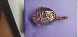 Custom Wrapped Crystal Pendant