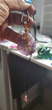 Custom Wrapped Crystal Pendant