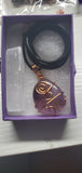Custom Wrapped Crystal Pendant