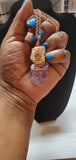 Custom Wrapped Crystal Pendant