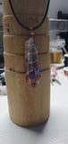 Custom Wrapped Crystal Pendant