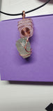 Custom Wrapped Crystal Pendant