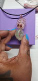 Custom Wrapped Crystal Pendant