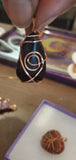 Tourmaline & Copper Pendant