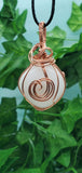 Custom Wrapped Crystal Pendant