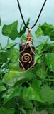Custom Wrapped Crystal Pendant
