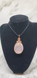Custom Wrapped Crystal Pendant
