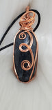 Custom Wrapped Crystal Pendant