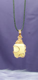 Custom Wrapped Crystal Pendant
