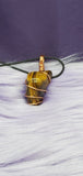 Custom Wrapped Crystal Pendant
