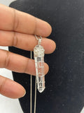 Crystal Quartz & Sterling Silver Pendant